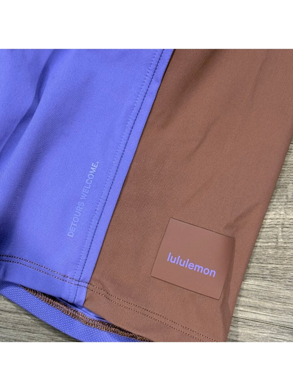 Lululemon Women's Hike to Swim Short 6" - Brown/Purple - Picture 3 of 7